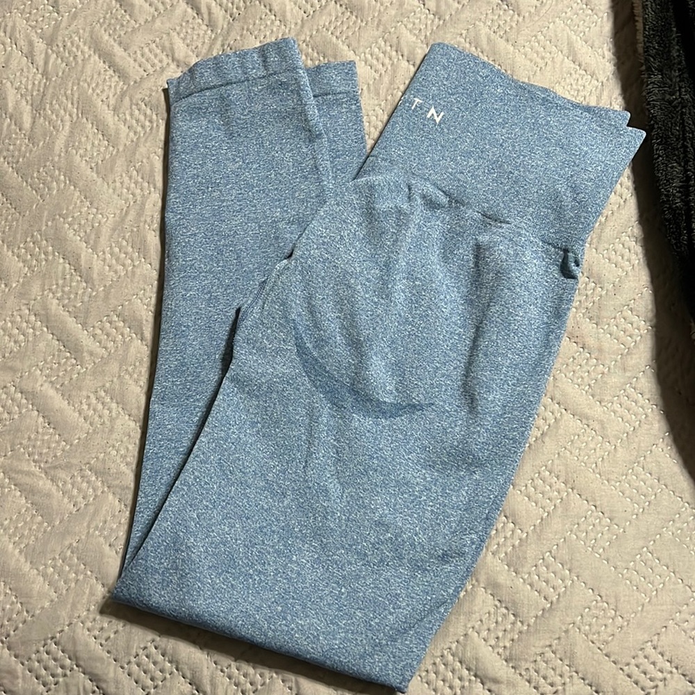 NVGTN Blue seamless leggings